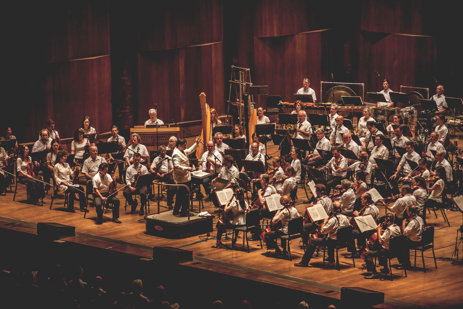 Philadelphia Orchestra performing at the Mann