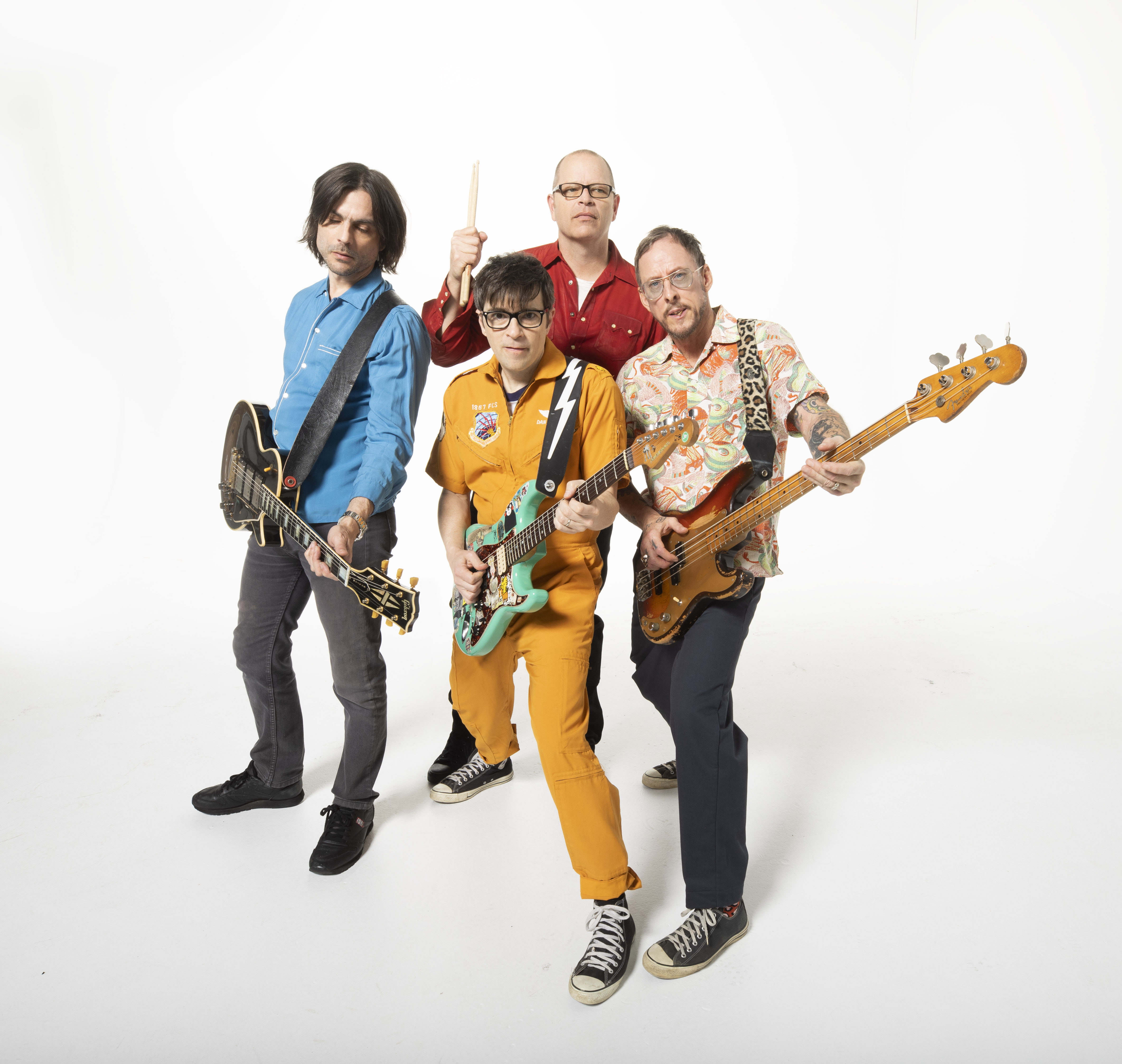 Press photo of Weezer