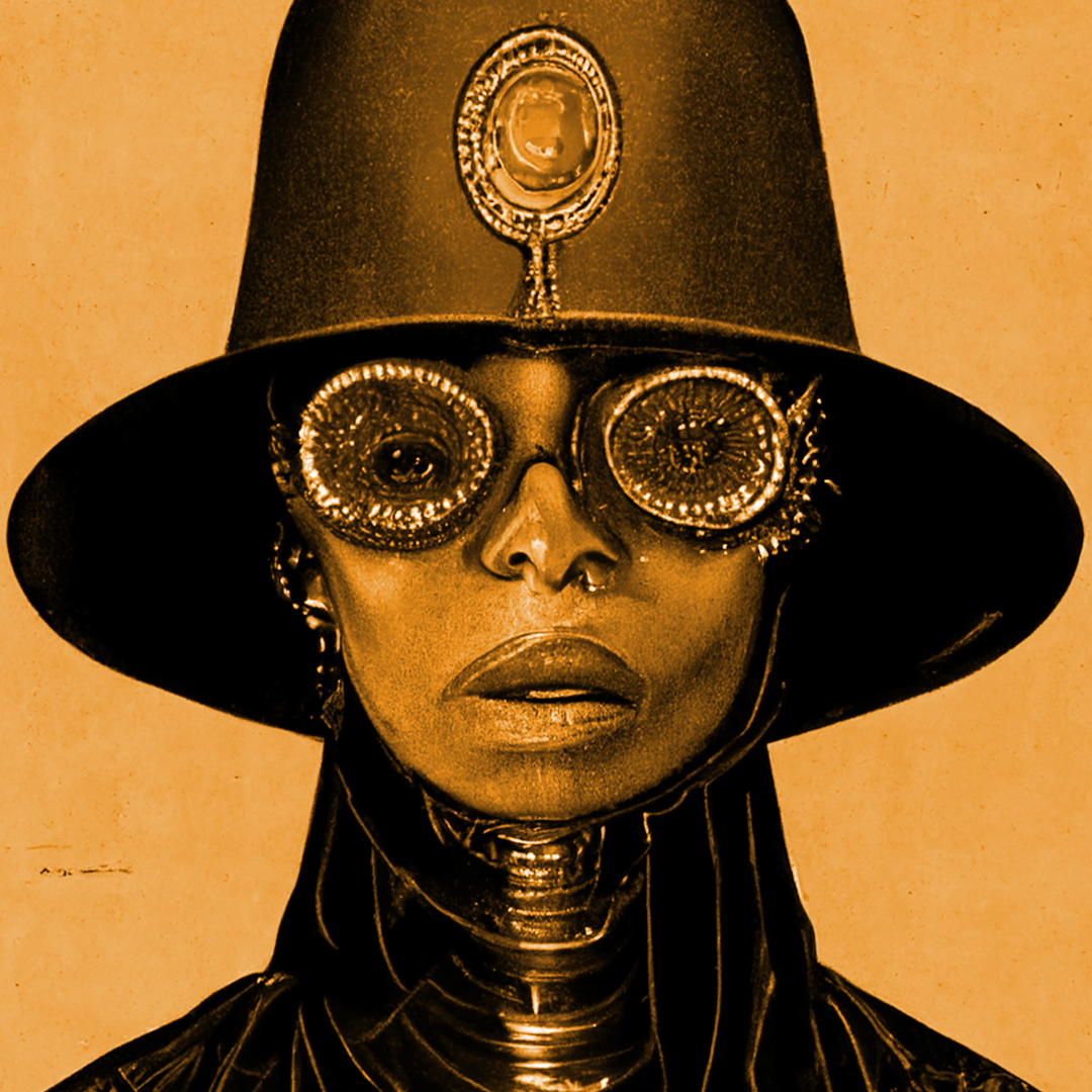 Press photo of Erykah Badu
