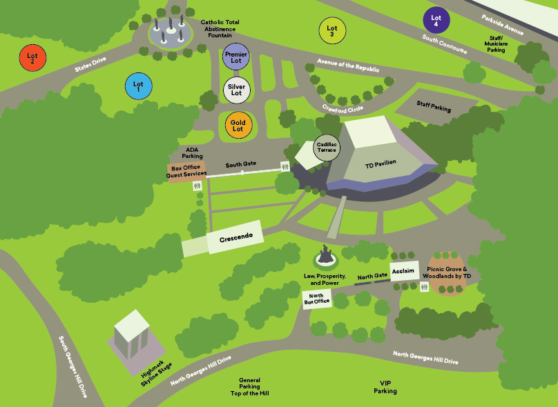 Mann Campus Map