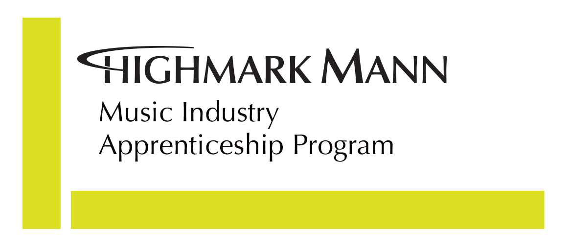 Music Industry Apprenticeship Program at Highmark Mann