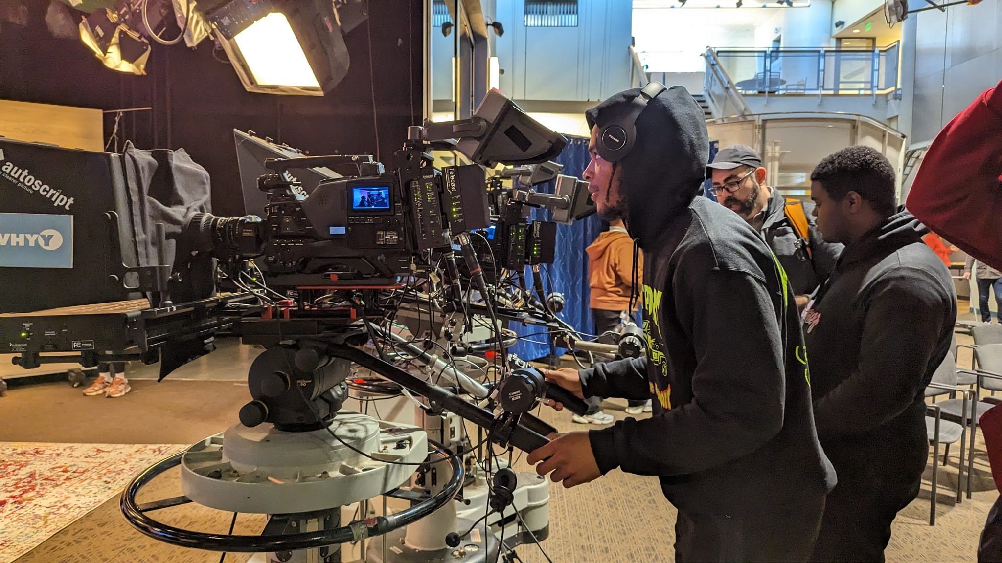 Through its Education & Community Engagement department, the Mann launches the Music Industry Apprenticeship Program, first-of-its-kind post-high school theater tech training program.