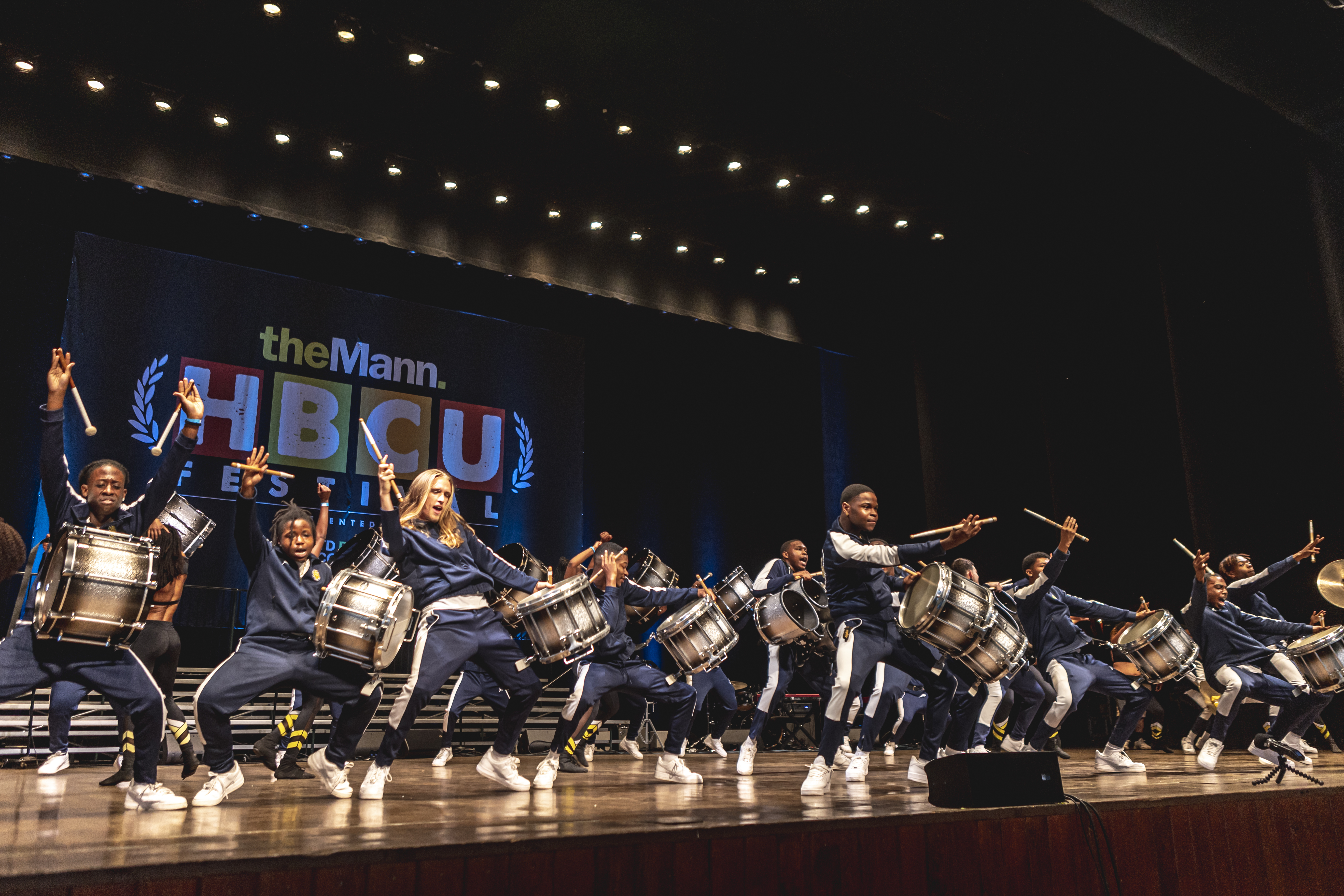 HBCU Festival Drumline Performance