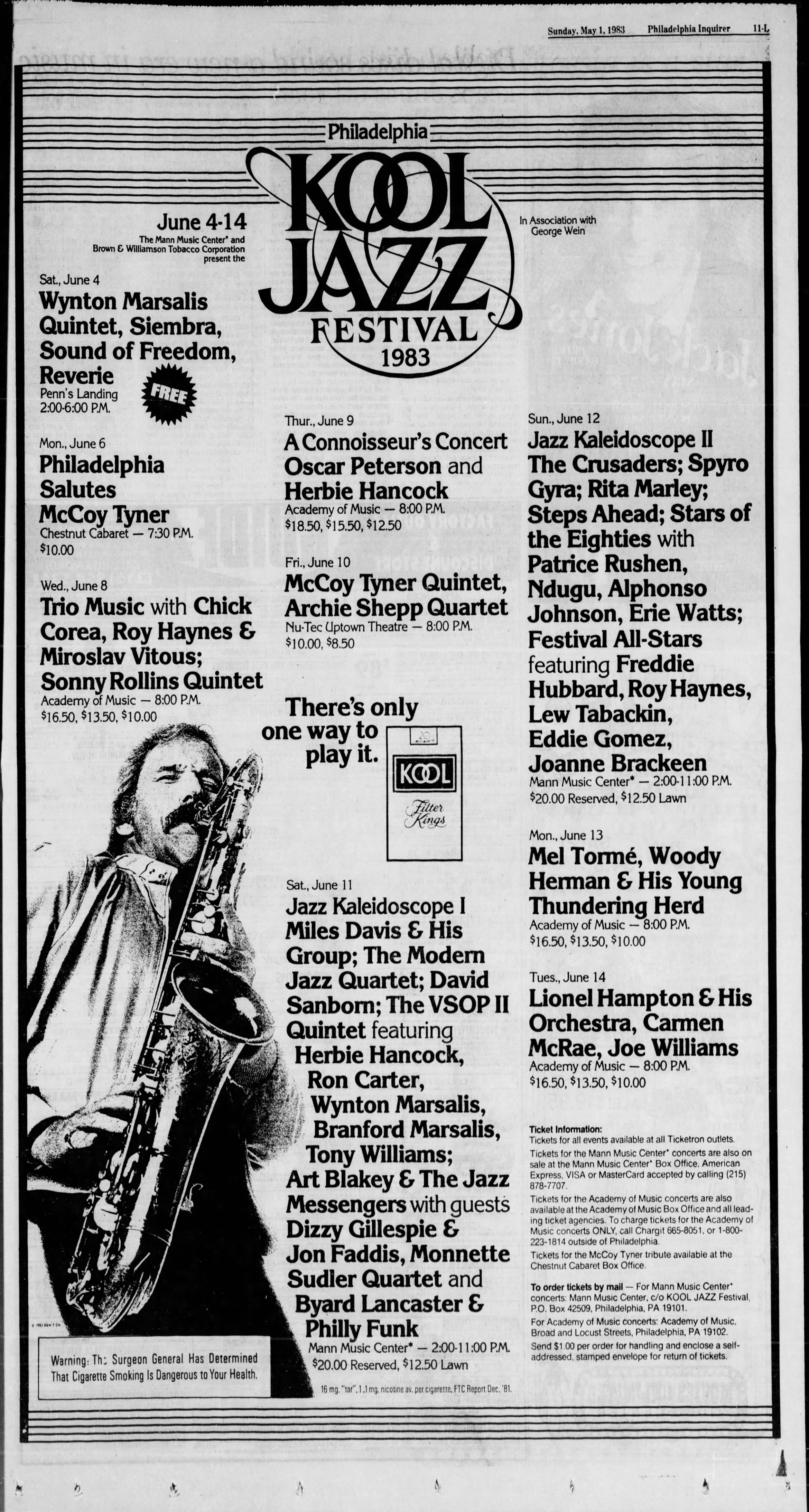 Kool Jazz Advertisement