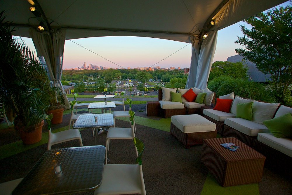 Crescendo lounge at the Mann