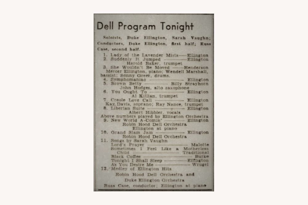 Duke Ellington Philadelphia Inquirer