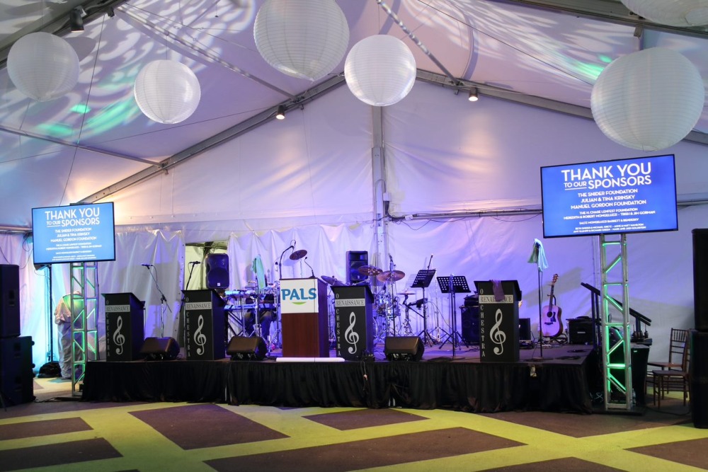 Crescendo Tent Corporate Event