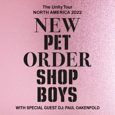 New Order Pet Shop Boys 2022