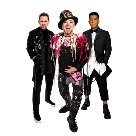 Press photo of Boy George & Culture Club