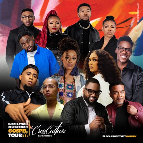 Promotional image for McDonald’s Inspiration Celebration Gospel Tour