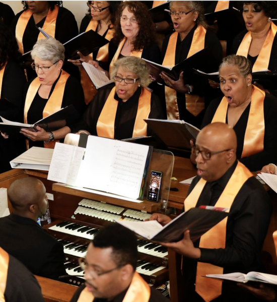 Photo of Community m ass at Mother Bethel