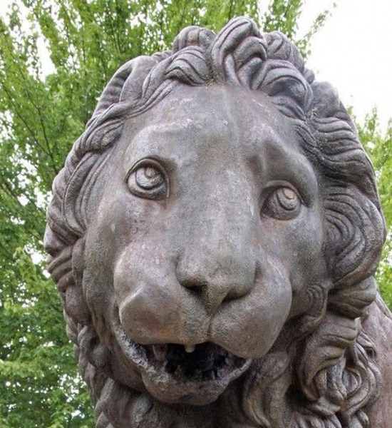 Lions photo / Bartram's Garden