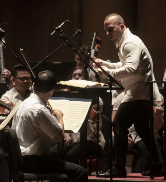 Yannick Nézet-Séguin conducting The Philadelphia Orchestra
