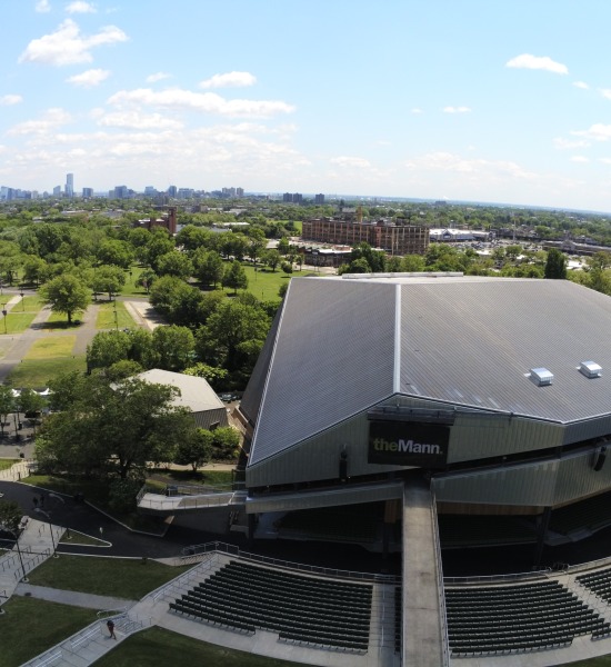 Mann Center Drone Photo
