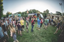 Food trucks at the mann