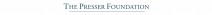 Presser Foundation logo