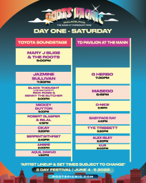 Roots Picnic 2022 Day One Music